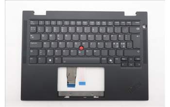 Lenovo 5M11S16097 C-Cover with keyboard, Nordic, Black, Backlight, WWAN, UK