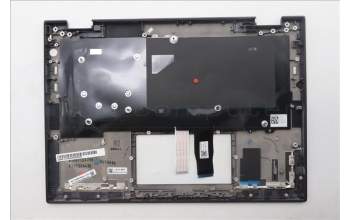 Lenovo 5M11S16099 C-Cover with keyboard, Nordic, Black, Backlight, WWAN, UK