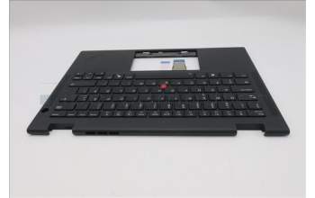 Lenovo 5M11S16117 C-Cover with keyboard, Swedish/Finnish, Black, Backlight, WWAN, UK