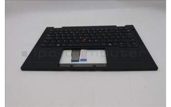 Lenovo 5M11S16141 C-Cover with keyboard, UK English, Black, Backlight, WWAN, UK