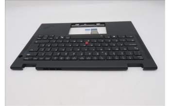 Lenovo 5M11S16141 C-Cover with keyboard, UK English, Black, Backlight, WWAN, UK