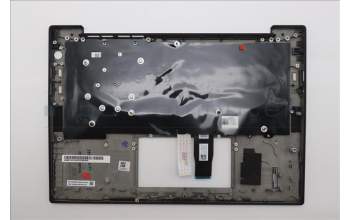 Lenovo 5M11S16169 C-Cover with keyboard, Bulgarian, Black, Backlight, UK