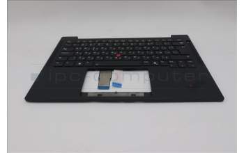 Lenovo 5M11S16169 C-Cover with keyboard, Bulgarian, Black, Backlight, UK