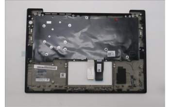 Lenovo 5M11S16193 C-Cover with keyboard, US English Euro, Black, Backlight, US