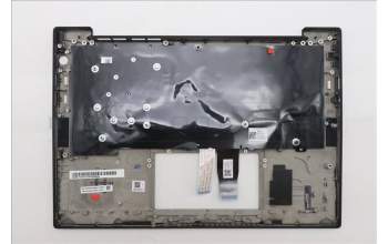 Lenovo 5M11S16211 C-Cover with keyboard, Greek, Black, Backlight, US