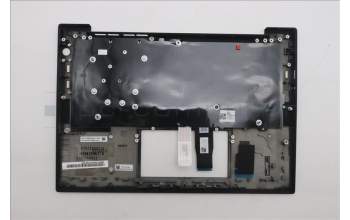 Lenovo 5M11S16253 C-Cover with keyboard, Russian, Black, Backlight, US