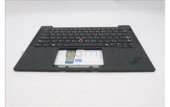 Lenovo 5M11S16305 C-Cover with keyboard, Arabic, Black, Backlight, WWAN, US