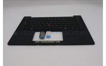 Lenovo 5M11S16319 C-Cover with keyboard, Bulgarian, Black, Backlight, WWAN, UK