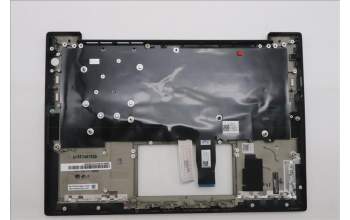 Lenovo 5M11S16337 C-Cover with keyboard, Estonian, Black, Backlight, WWAN, UK