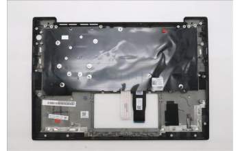 Lenovo 5M11S16345 C-Cover with keyboard, French, Black, Backlight, WWAN, US