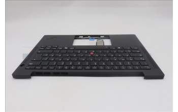 Lenovo 5M11S16355 C-Cover with keyboard, German, Black, Backlight, WWAN, UK