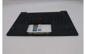 Lenovo 5M11S16357 C-Cover with keyboard, Greek, Black, Backlight, WWAN, US