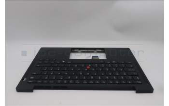 Lenovo 5M11S16365 C-Cover with keyboard, Hungarian, Black, Backlight, WWAN, UK