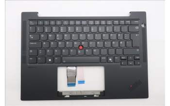 Lenovo 5M11S16391 C-Cover with keyboard, Norwegian, Black, Backlight, WWAN, UK