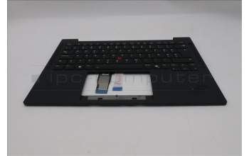 Lenovo 5M11S16407 C-Cover with keyboard, Slovenian, Black, Backlight, WWAN, UK
