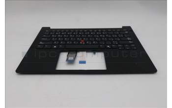 Lenovo 5M11S26749 C-Cover with keyboard, Arabic, Black, US