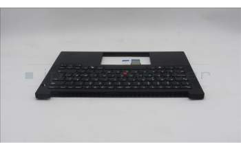 Lenovo 5M11S26754 C-Cover with keyboard, Danish, Black, UK