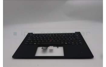 Lenovo 5M11S26783 C-Cover with keyboard, Switzerland, Black, UK