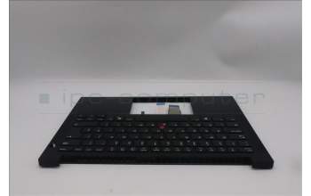Lenovo 5M11S26788 C-Cover with keyboard, UK English, Black, UK