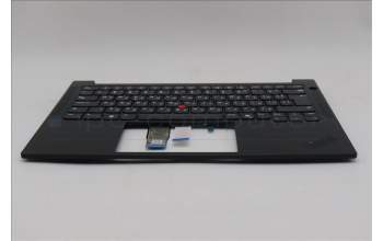 Lenovo 5M11S26794 C-Cover with keyboard, Bulgarian, Black, UK