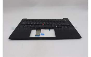 Lenovo 5M11S26882 C-Cover with keyboard, Czech Slovakian, Black, Backlight, UK