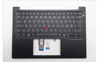 Lenovo 5M11S26895 C-Cover with keyboard, Nordic, Black, Backlight, UK