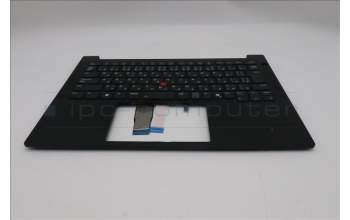 Lenovo 5M11S26922 C-Cover with keyboard, Japanese, Black, Backlight, JP