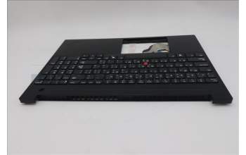 Lenovo 5M11S26977 C-Cover with keyboard, Arabic, Black, US