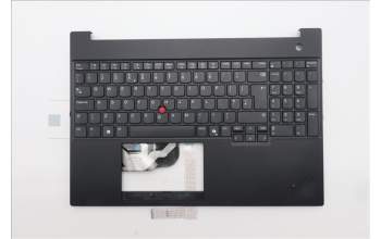 Lenovo 5M11S27015 C-Cover with keyboard, UK English, Black, UK