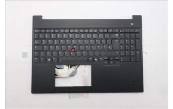 Lenovo 5M11S27061 MECH_ASM FRU KB CCV GER BL(Chicony)UK BK