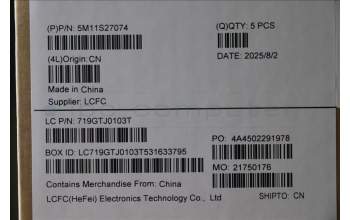 Lenovo 5M11S27074 MECH_ASM FRU KB CCV ITA BL(Liteon)UK BK