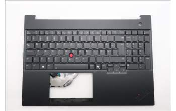 Lenovo 5M11S27092 C-Cover with keyboard, Swedish/Finnish, Black, Backlight, UK
