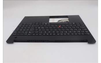 Lenovo 5M11S27095 C-Cover with keyboard, Nordic, Black, Backlight, UK