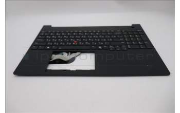 Lenovo 5M11S27139 C-Cover with keyboard, Ukraine, Black, Backlight, US