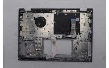Lenovo 5M11S30373 C-Cover with keyboard, Portuguese, Luna Grey, Backlight, No World Face Camera, Heat Staking, UK