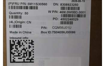 Lenovo 5M11S30560 FingerPrint w/bracket, Black