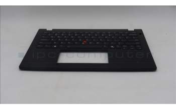 Lenovo 5M11S30601 C-Cover with keyboard, English, Black, Backlight, Heat Staking, US