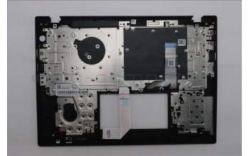 Lenovo 5M11S30633 C-Cover with keyboard, Belgian, Black, Non-Backlight, Heat Staking, UK