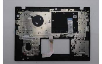 Lenovo 5M11S30647 C-Cover with keyboard, Danish, Black, Non-Backlight, Heat Staking, UK