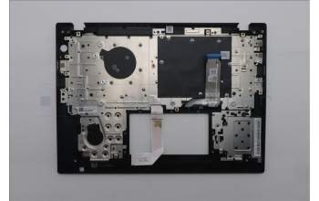 Lenovo 5M11S33700 C-Cover with keyboard, French, Black, Backlight, Heat Staking, US