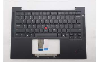 Lenovo 5M11S33793 C-Cover with keyboard, English, Black, Backlight, US