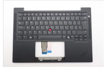Lenovo 5M11S37683 C-Cover with keyboard, Portuguese, Black, Backlight, WWAN, UK