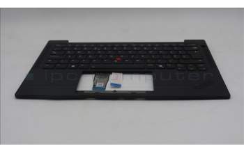 Lenovo 5M11S37772 C-Cover with keyboard, UK English, Black, Backlight, WWAN, UK