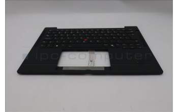 Lenovo 5M11S38064 C-Cover with keyboard, Swedish/Finnish, Black, Backlight, UK