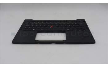 Lenovo 5M11S53537 C-Cover with keyboard, Turkish, Black, Backlight, WWAN, UK