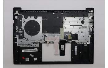 Lenovo 5M11S53811 C-Cover with keyboard, Nordic, Black, Backlight, UK