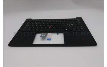 Lenovo 5M11S53811 C-Cover with keyboard, Nordic, Black, Backlight, UK