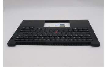 Lenovo 5M11S53825 C-Cover with keyboard, UK English, Black, Backlight, UK