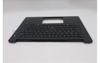 Lenovo 5M11T54239 C-Cover with keyboard, English, Black, Backlight, US