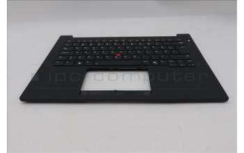 Lenovo 5M11T54319 C-Cover with keyboard, Swedish/Finnish, Black, Backlight, UK